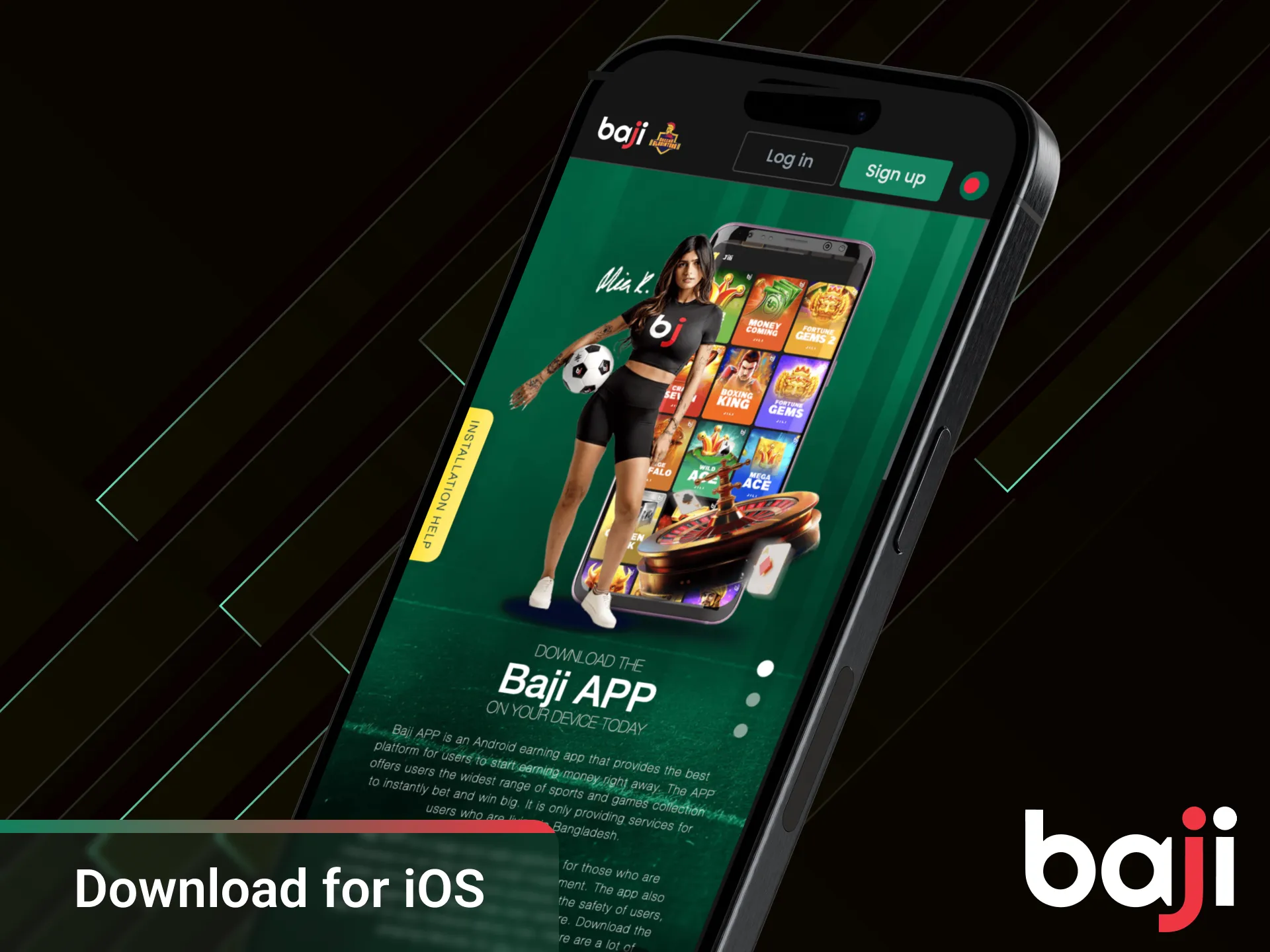 Download the app and win at Baji.