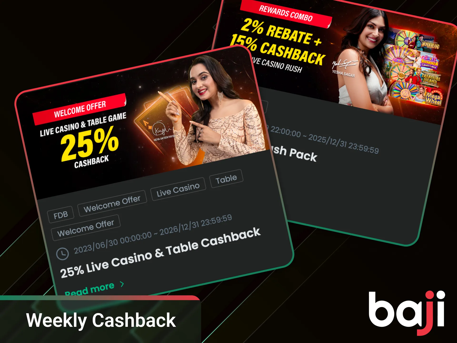 Get bonuses to win at Baji.