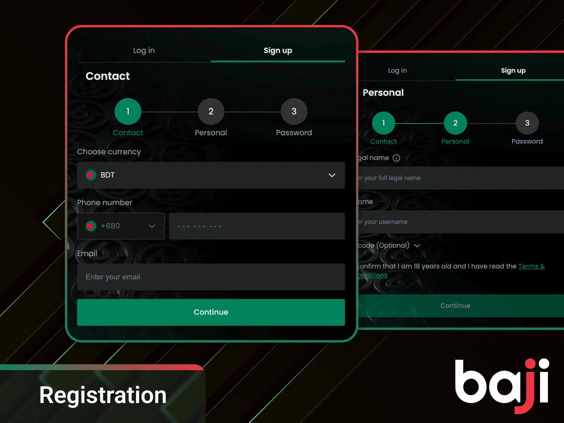 Register now and collect your winnings from your Baji bets.