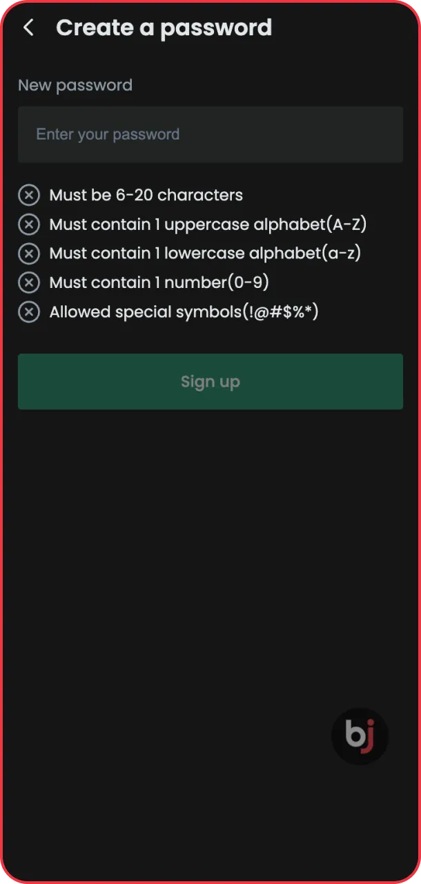 Register and collect your winnings from your bets at Baji.